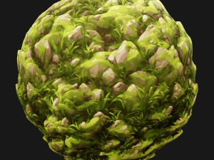 Stylized Ground Seamless Texture CG Textures