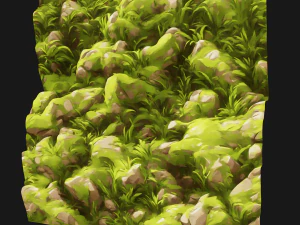 Stylized Ground Seamless Texture CG Textures