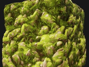Stylized Ground Seamless Texture CG Textures