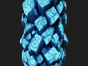 Stylized Rune Seamless Texture CG Textures
