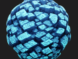 Stylized Rune Seamless Texture CG Tekstury