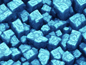 Stylized Rune Seamless Texture CG Textures