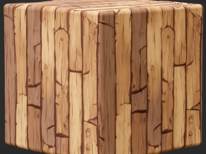 Stylized Wood Seamless Texture CG 纹理