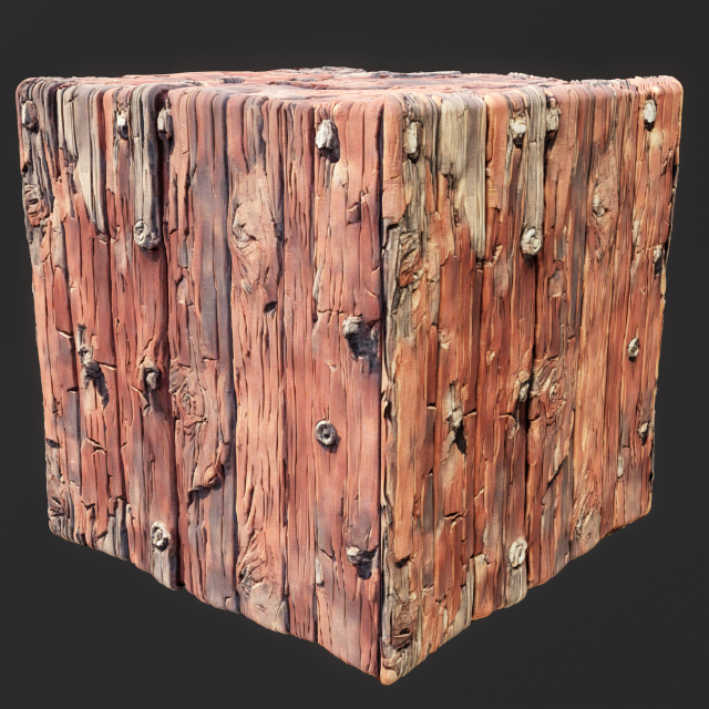 Stylized Wood Seamless Texture CG Textures .c4d .max .obj .3ds .fbx .stl .blend 