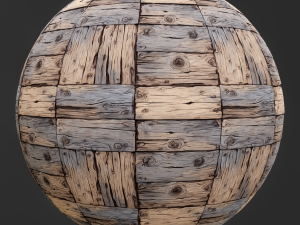 Stylized Wood Seamless Texture Tekstur CG