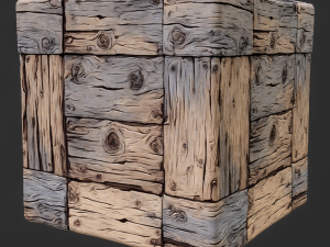 Stylized Wood Seamless Texture CG टेक्स्चर्स