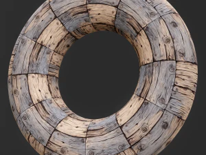 様式化された木のシームレスなテクスチャ CG テクスチャ