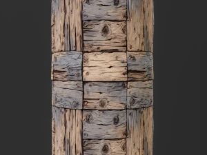 様式化された木のシームレスなテクスチャ CG テクスチャ