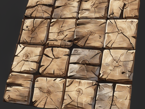 Stylized Wood Seamless Texture CG Textures