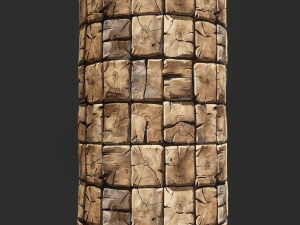 Stylized Wood Seamless Texture CG Textures