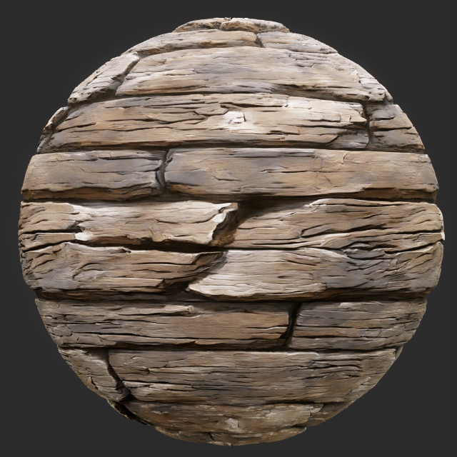 Stylized Wood Seamless Texture Tekstur CG .c4d .max .obj .3ds .fbx .stl .blend
