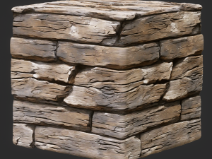 Stylized Wood Seamless Texture Tekstur CG