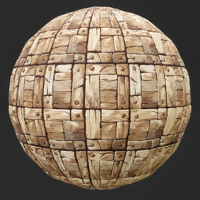 Stylized Wood Seamless Texture CG Texturen .c4d .max .obj .3ds .fbx .stl .blend 