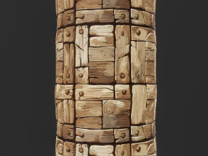 Stylized Wood Seamless Texture CG Textures