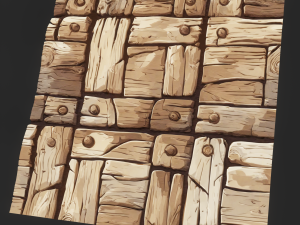 Stylized Wood Seamless Texture CG Texturen