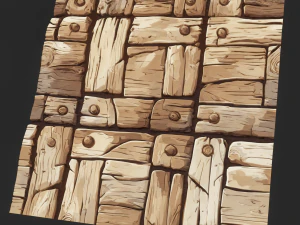 Stylized Wood Seamless Texture CG Textures
