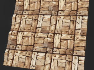 Stylized Wood Seamless Texture CG Texturen