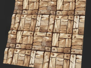 Stylized Wood Seamless Texture CG Textures