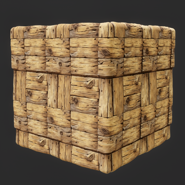 Stylized Wood Seamless Texture CG 텍스쳐 .c4d .max .obj .3ds .fbx .stl .blend 
