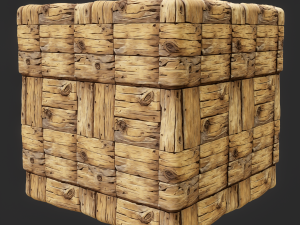 Stylized Wood Seamless Texture CG Texturen