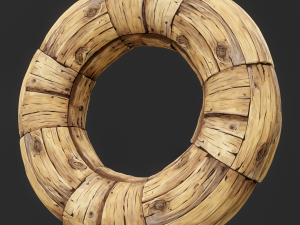 Stylized Wood Seamless Texture CG 텍스쳐