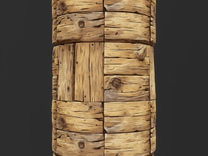 Stylized Wood Seamless Texture CG 텍스쳐