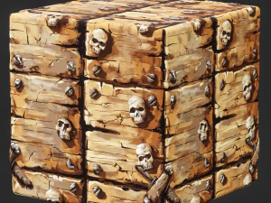 Stylized Wood Seamless Texture CG Textures