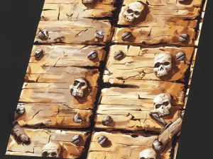 Stylized Wood Seamless Texture CG Textures