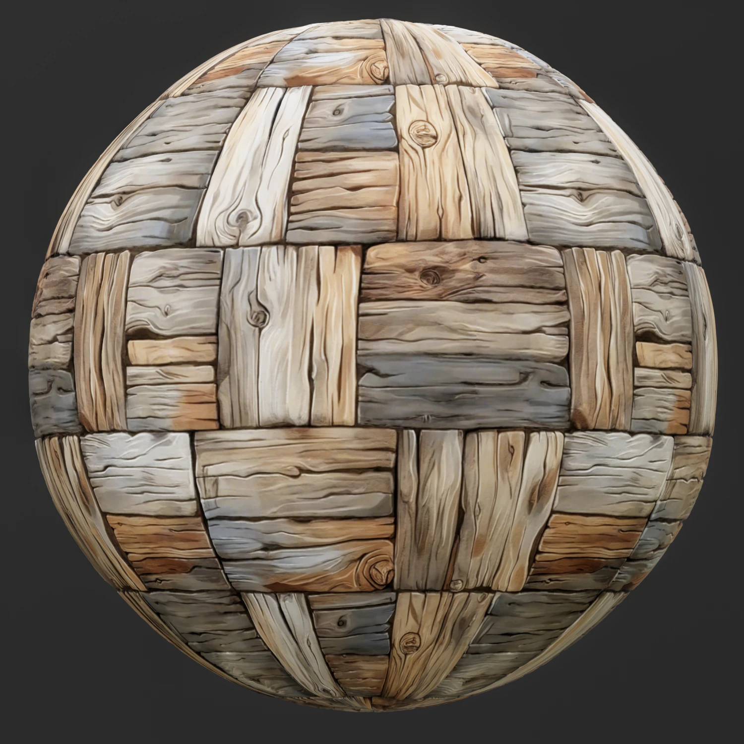 Stylized Wood Seamless Texture CG Textures .c4d .max .obj .3ds .fbx .stl .blend