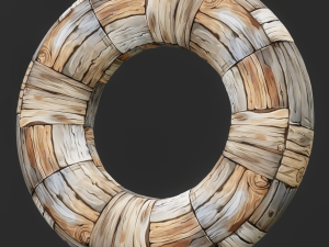 Stylized Wood Seamless Texture Texturas CG