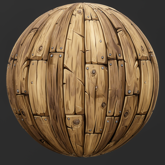 Stylized Wood Seamless Texture CG Textures .c4d .max .obj .3ds .fbx .stl .blend 
