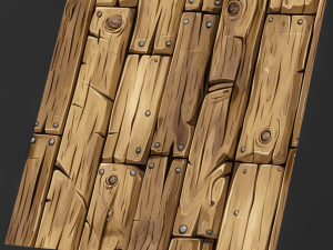 Stylized Wood Seamless Texture CG Textures