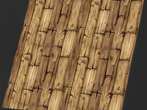 Stylized Wood Seamless Texture CG Textures