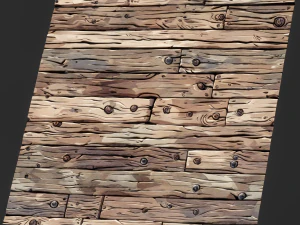 Stylized Wood Seamless Texture CG Textures