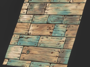 Stylized Wood Seamless Texture CG Texturen