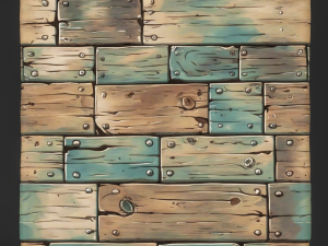 Stylized Wood Seamless Texture CG Texturen