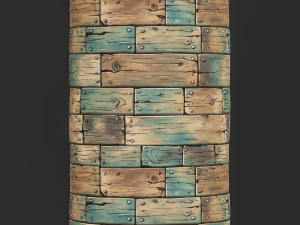 Stylized Wood Seamless Texture CG Texturen