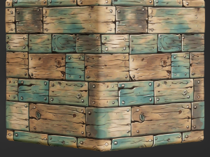 Stylized Wood Seamless Texture CG Texturen