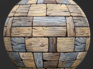 Stylized Wood Seamless Texture CG 텍스쳐
