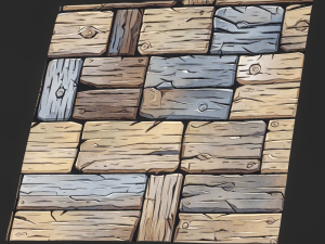 Stylized Wood Seamless Texture CG टेक्स्चर्स