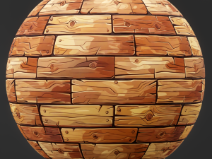 Stylized Wood Seamless Texture CG Textures