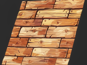 Stylized Wood Seamless Texture CG 纹理