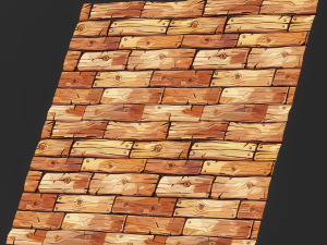 Stylized Wood Seamless Texture CG 纹理