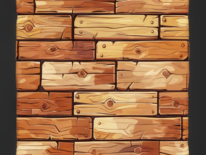 Stylized Wood Seamless Texture CG 纹理