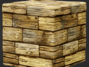 Stylized Wood Seamless Texture CG Textures