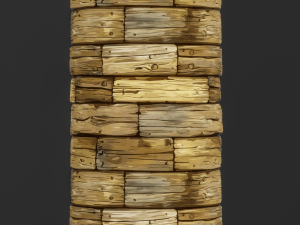 Stylized Wood Seamless Texture CG Textures