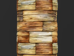Stylized Wood Seamless Texture CG Textures