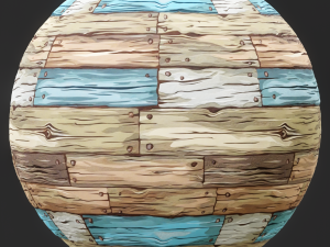 Stylized Wood Seamless Texture CG Tekstury