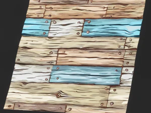 Stylized Wood Seamless Texture CG Textures