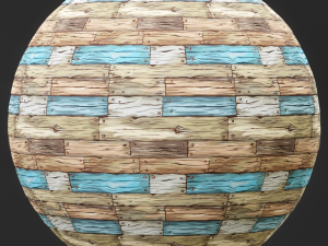 Stylized Wood Seamless Texture Tekstur CG